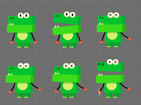 《优学猫》角色设定