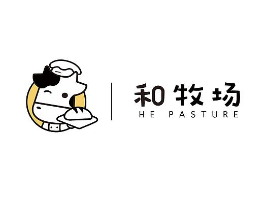 「和牧场」面包店logo设计