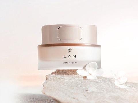LAN｜ 面霜 ｜护肤品美妆摄影