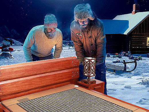 玉石锗石加热床垫