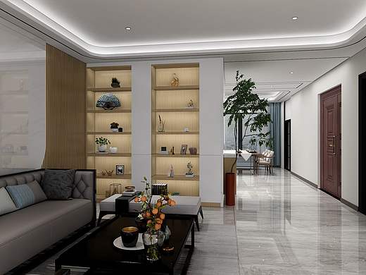 轻奢风客厅