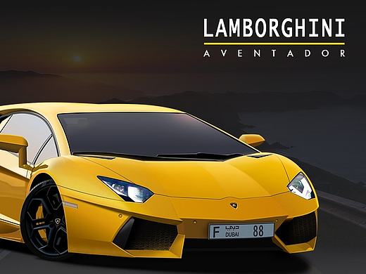 LAMBORGHINI--AVENTADOR