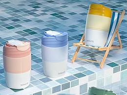 近期水杯渲染海報