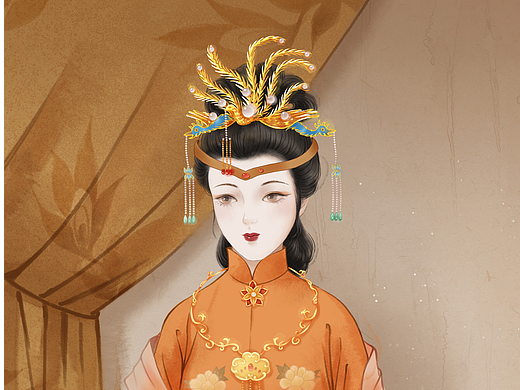 紅樓夢中人（個人主頁-ZNjI0NDc0NTI=） - 商業(yè)插畫 - 站酷設計師鳳兮520原創(chuàng)素材 - 站酷ZCOOL