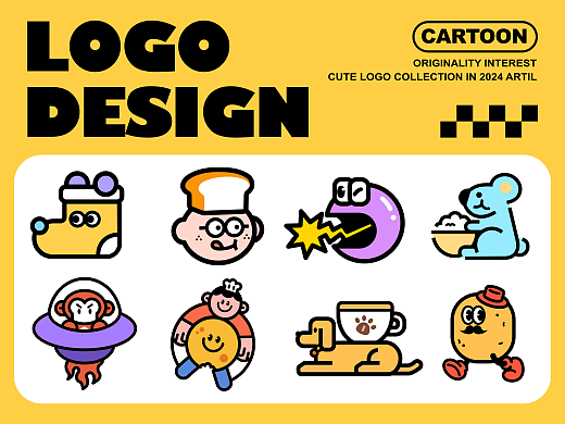 LOGO设计-Cartoon logo