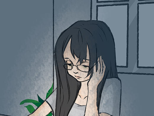 致深夜還在工作學(xué)習(xí)的我們（個人主頁-ZNTMwMTcyODA=） - 創(chuàng)作習(xí)作 - 站酷設(shè)計師柒柒愛吃樂事原創(chuàng)素材 - 站酷ZCOOL