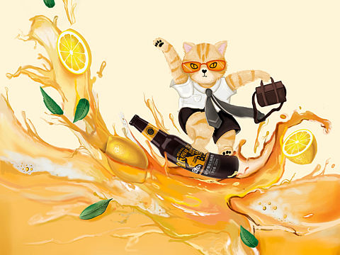 广告设计练习（个人主页-ZNTIzNjIxMzI=） - 商业插画 - 站酷设计师会画画的沛祺原创素材 - 站酷ZCOOL