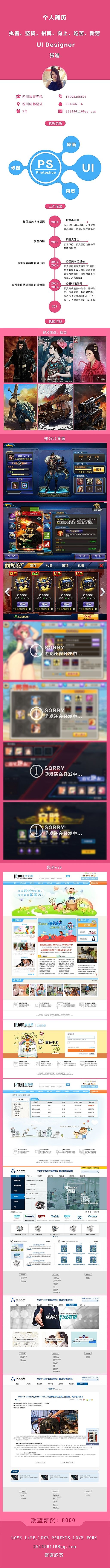 张迪的简历（个人主页-ZMTQ5OTUwMTY=） - 信息图表 - 站酷设计师张迪queen原创素材 - 站酷ZCOOL