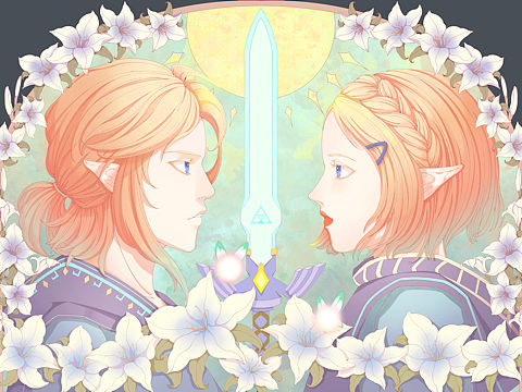 塞尔达（个人主页-ZNDY3Mzk5MzI=） - 创作习作 - 站酷设计师想吃蛋黄酱_原创素材 - 站酷ZCOOL