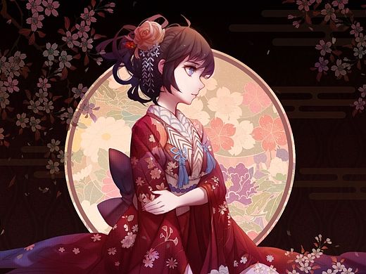【饭糕学院】和服少女