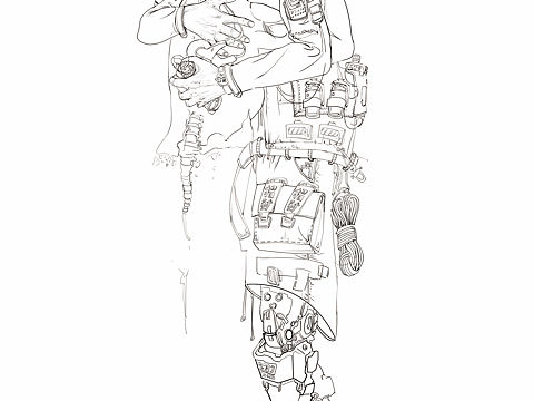 赛博朋克《拥抱》
