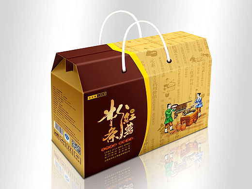 一款山西红薯粉条的包装