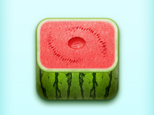 拟物西瓜icon