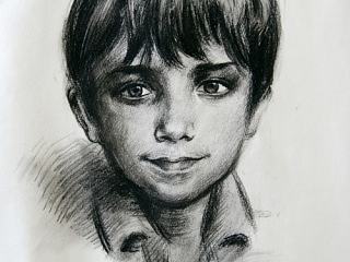 炭筆作品（個人主頁-ZNjUwOTc2NA==） - 繪畫 - 站酷設(shè)計(jì)師AnnaDeer原創(chuàng)素材 - 站酷ZCOOL