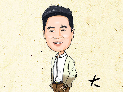 手绘头像-启方略公司员工（个人主页-ZMTQyOTg1NjA=） - 商业插画 - 站酷设计师启方略原创素材 - 站酷ZCOOL