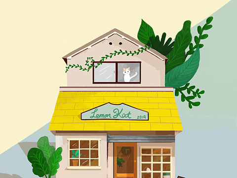 插画|猫的杂货店
