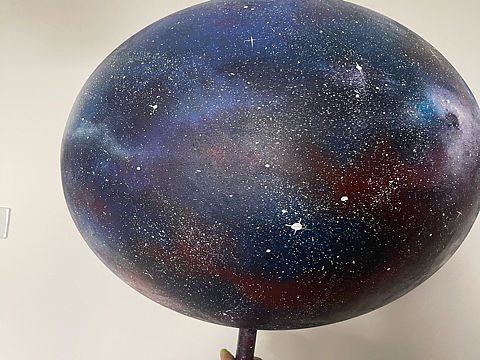 车展不锈钢丙烯星空球