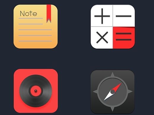 常用手机APP图标