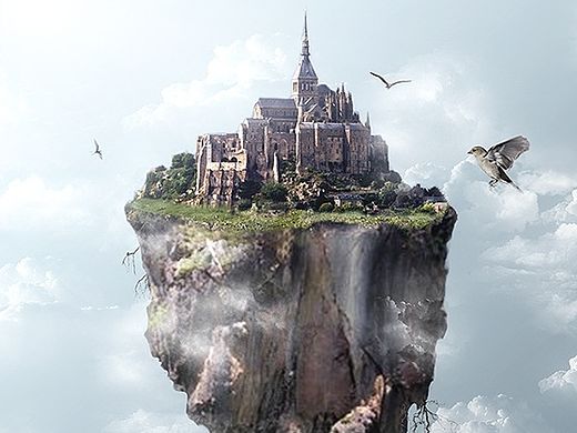 合成练习天空之城