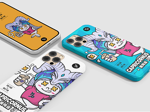 十二星座插画作业