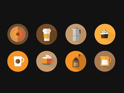 之前临摹的图标整理