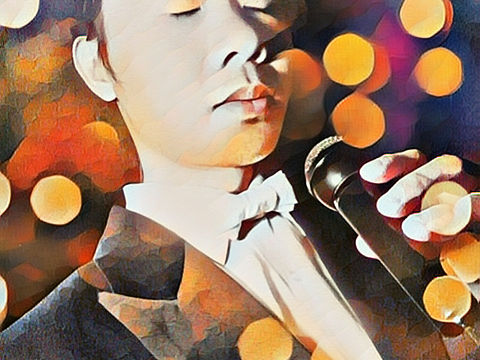 歌星演唱会插画设计作品