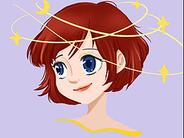 插畫(huà)練習(xí)-小仙女