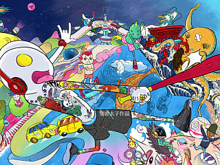 给【1626】杂志6月号绘制的一张插画