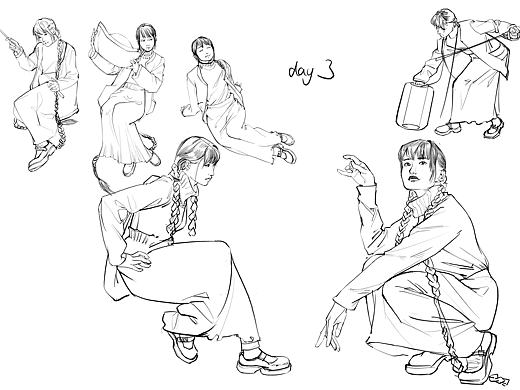 #速写60天挑战赛@速写班长 day3