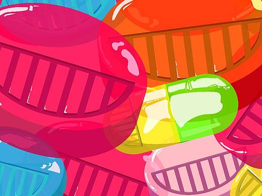 MINGO-快樂多巴胺（個人主頁-ZNDc4MzU1Njg=） - 新銳潮流插畫 - 站酷設(shè)計師學(xué)民MINGO原創(chuàng)素材 - 站酷ZCOOL