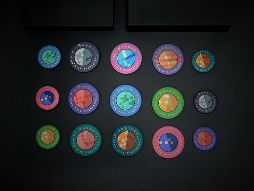 AR星球主题胸章