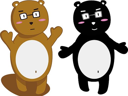 呆萌的熊博士（個(gè)人主頁-ZMjA3NjkzMDQ=） - 包裝 - 站酷設(shè)計(jì)師吳阿久原創(chuàng)素材 - 站酷ZCOOL