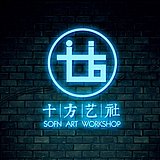 西安十方彩绘雕塑的头像