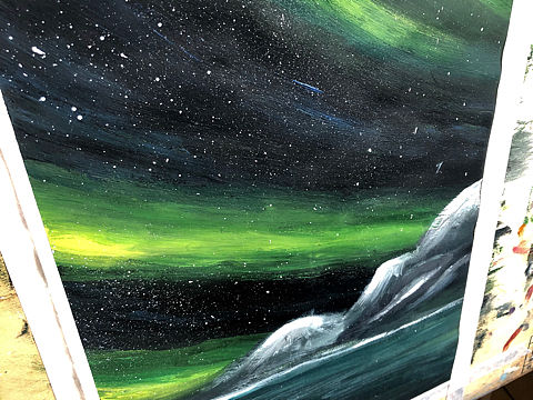 极光与星空