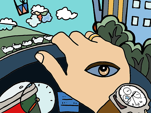 插画|生活系列《动力》