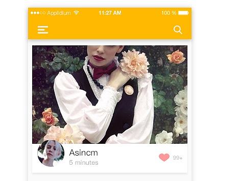 极简【站酷】APP（个人主页-ZMjExNDQwNjQ=） - APP界面 - 站酷设计师及時行樂co原创素材 - 站酷ZCOOL
