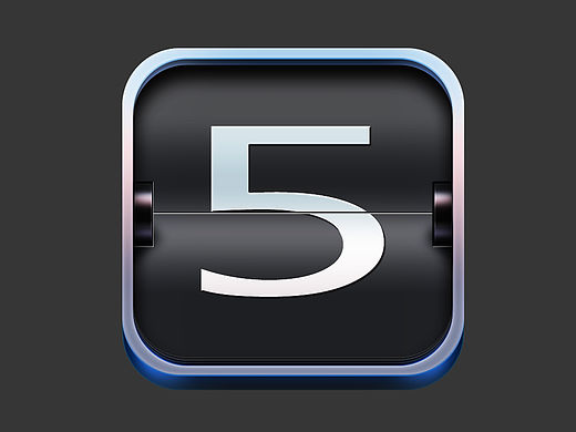 拟物图标临摹：日历