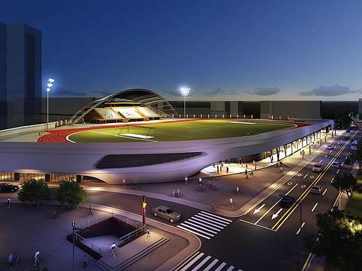 地下车库-豪车展销