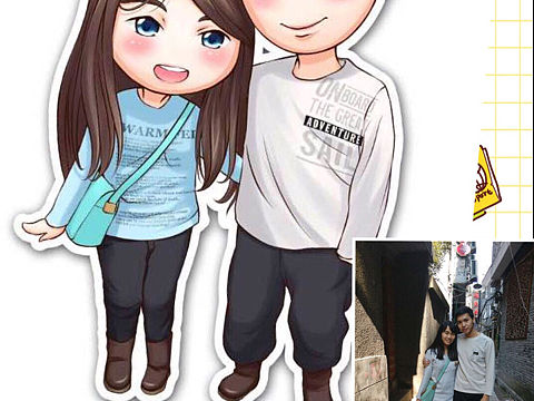 手绘卡通人物形象设计