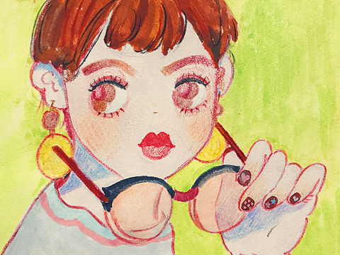 春季美少女（個(gè)人主頁-ZMjE0NTg2NzI=） - 商業(yè)插畫 - 站酷設(shè)計(jì)師在爺原創(chuàng)素材 - 站酷ZCOOL