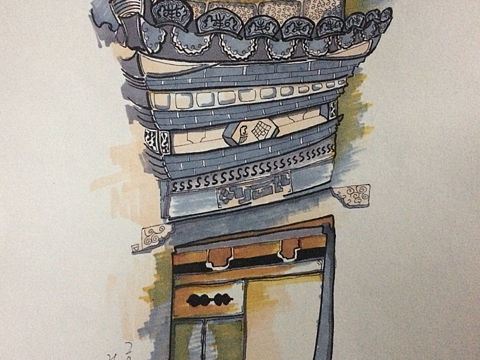 屏山寫生系列（個(gè)人主頁(yè)-ZMjgwNDUwMjQ=） - 創(chuàng)作習(xí)作 - 站酷設(shè)計(jì)師小馬視圖原創(chuàng)素材 - 站酷ZCOOL