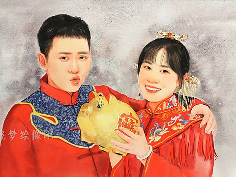 圆滚滚小金猪  沾沾喜气～