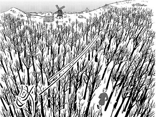 黑白游戏同人漫画《YEAR WALK》-2013年7月