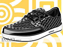 矢量adidas SC 鞋 