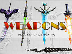 Weapons UI Design - 亡灵游戏武器图标