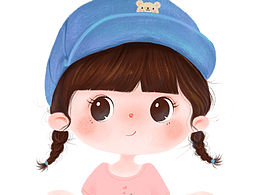 原創(chuàng)可愛插畫女孩