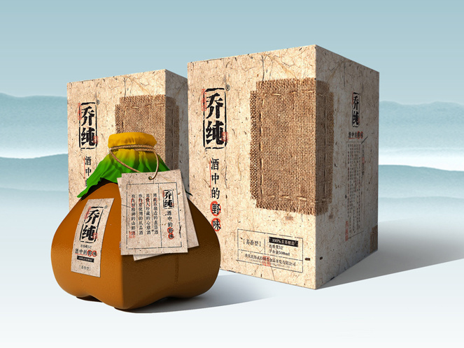乔纯酒包装设计