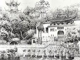 钢笔画