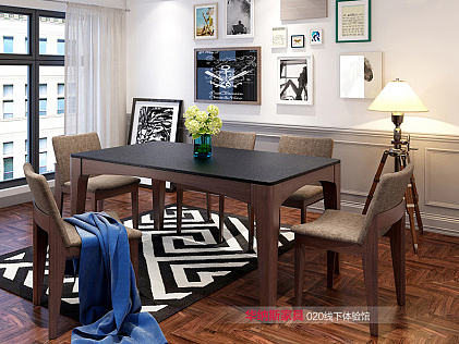 电商家具详情北欧火烧石餐桌实木餐桌（个人主页-ZMTg3OTY0MjQ=） - 运营设计 - 站酷设计师bzxxwz原创素材 - 站酷ZCOOL