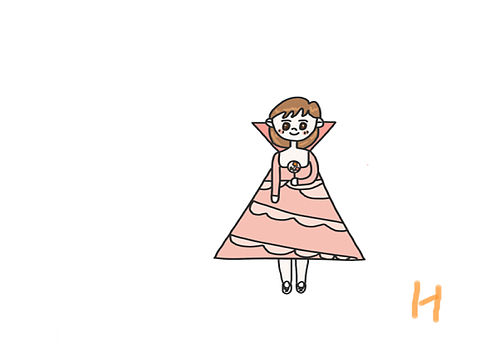 小女孩（个人主页-ZNTg0MzM2Mjg=） - 创作习作 - 站酷设计师燕子and原创素材 - 站酷ZCOOL